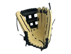 Grace Custom 12.75” Inch H-Web Black Snake Skin Blonde Outfield Glove