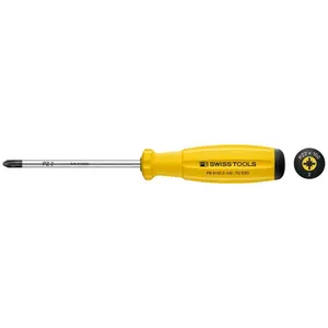 PB Swiss Tools PB 8192.2-100 ESD SwissGrip Screwdriver Pozidriv ESD - PZ2