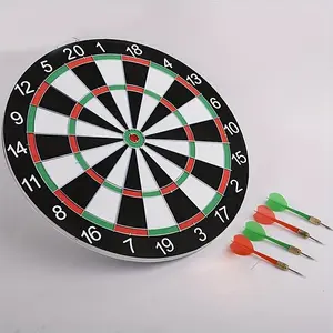 Multi-Specification Grid Dual-Faced Dartboard, Home Outdoor Entertainment, Lightweight Portable Design, Includes Darts Set, Darts Gear