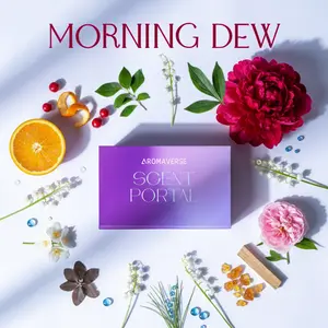 Custom Perfume Making Kit – Fresh Floral & Woody Signature Scent Experience | Morning Dew – Scent Portal Collection | 14 Ingredients & 6 Bottles