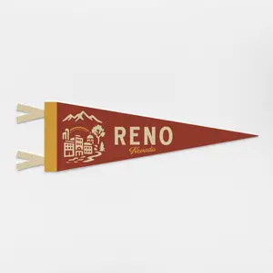 Reno Nevada Felt Pennant