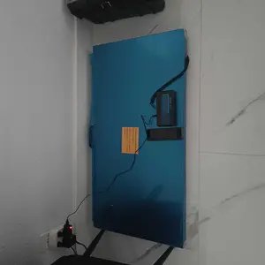 VEVOR 1100Lbs x 0.2Lbs Digital Livestock Scale Large Pet Vet Scale Stainless Steel Platform Electronic Postal Shipping Scale Heavy Duty Large Dog Hog Sheep Goat Pig Sheep Scale