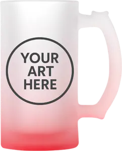 Custom Frosted Glass Beer Mugs Personalized 16oz Father's Day, Bachelor Party, Birthday, Bar Hopper, Party People Gift