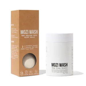 Mozi Wash Deep Clean Booster + Dryer Balls Home Goods Cleaning