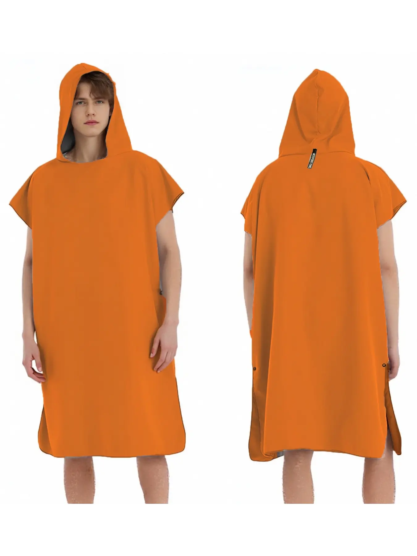 Quick Dry Microfiber Hooded Beach Towel High Absorbent Gym Sauna Travel Surfing Swimming Light Bathrobe Cloak Changing