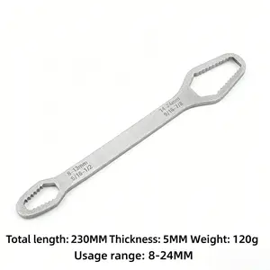 Ring wrench with high hardness and rust resistance. Ideal for auto repair, mechanical maintenance and daily DIY. Solid build, durable for all repair tasks.