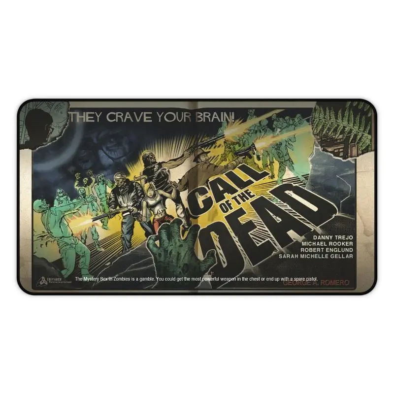 Zombies Desk Mats – Black Ops-Inspired Loading Screens (Kino, Origins, Tranzit, Ascension) – Black Ops-Inspired Loading Screen Design, Gaming Items Gaming Accessories Mouse Pad Call Of The Dead