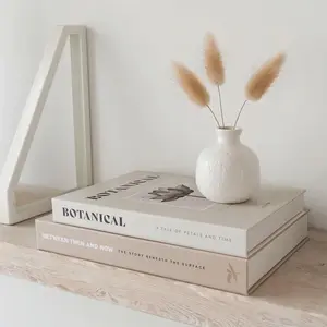 Aesthetic Decorative Book Set of 2, Realistic Home Atmosphere Decoration, Coffee Table Living Room Decor, Fashionable Accent Piece, Home Decor Ornaments