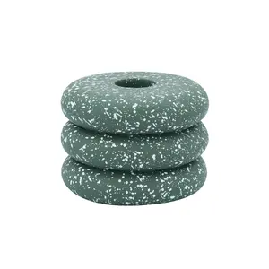 Gabby Speckled Stacked Candleholder