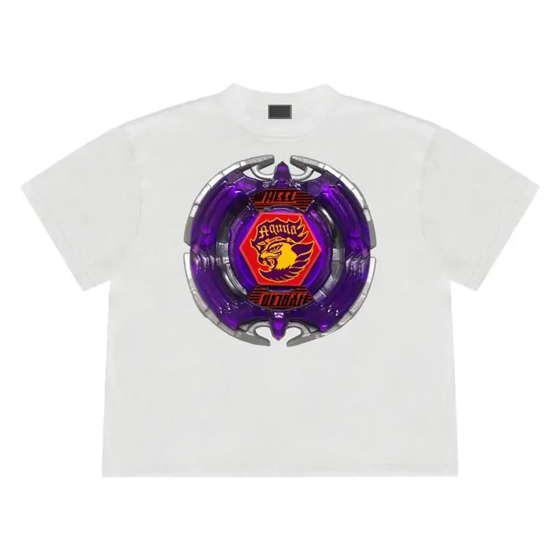 Beyblade Earth Eagle Tee Y2k Anime T-Shirt Vintage Retro Unisex Y2k Shirt Gift For Men Women High Quality Cotton Casual Streetwear Short Sleeve