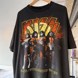 KISS T-Shirt, Rock Music Shirt, KISS Band Shirt, Dynasty Album, Dressed To Kill, KISS Merch, Unisex Rocker Clothing