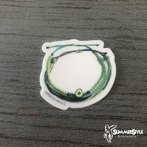 MINI It’s an Avocado Bracelet Pack Waterproof Sticker, Avocado Sticker, Mini Stickers, Water Bottle Stickers, SummerStyle Bracelets