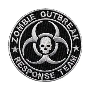 Zombie Outbreak Response Team Patch (Iron on sew on - MZ8)