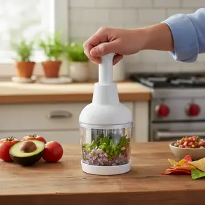 Kitchen Fruit Utensil - Pampered Chef Food Chopper - Dishwasher Safe & Clear Design