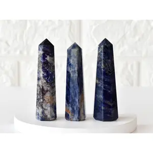 Healing Obelisk | Sodalite | Crystal Tower | Crystal Point