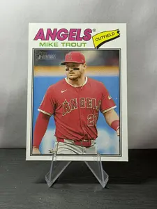 2026 Topps Heritage Mike Trout Los Angeles Angels Near Mint or Better