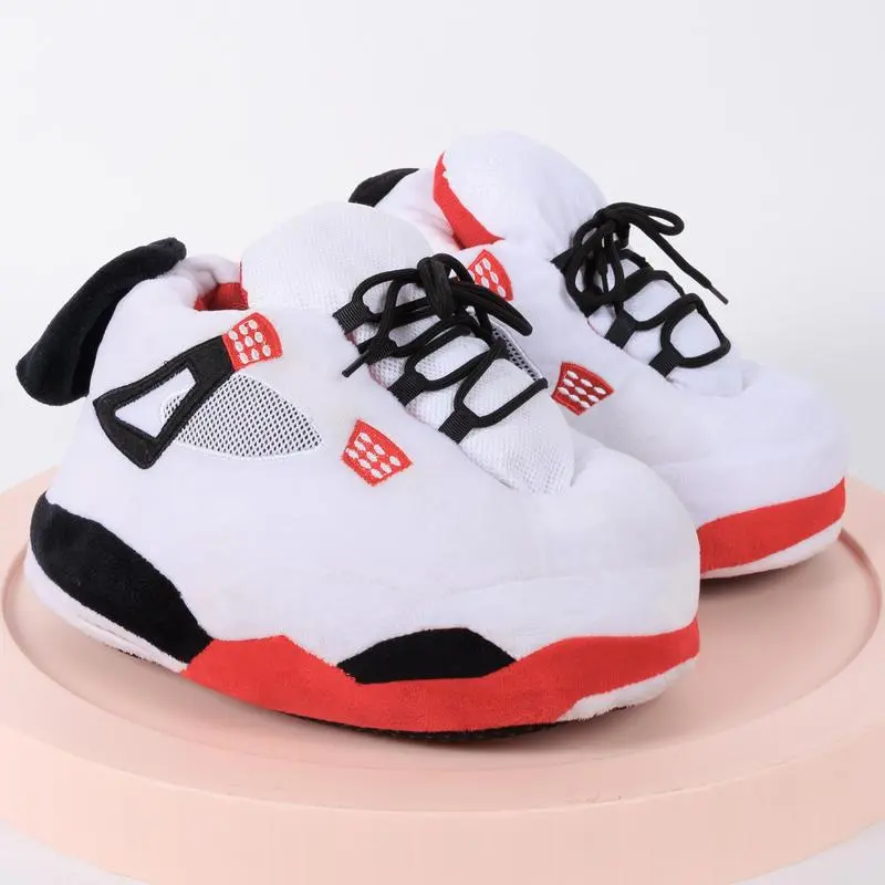 Warm Sneaker Slippers, Women Fashionable Home Shoes Soft  display picture 3