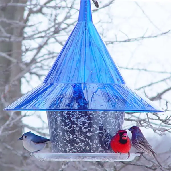 Arundale Sky Cafe Bird Feeder AR360B, Blue