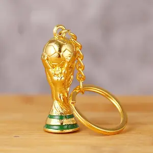 Soccer Trophy Keychain