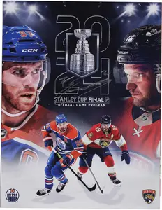 Evan Bouchard Edmonton Oilers Autographed 2024 Stanley Cup Final Program - Fanatics Authentic Certified