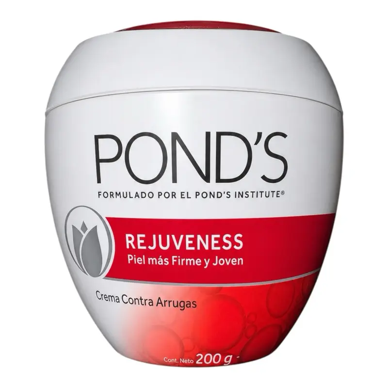POND’S Rejuveness Anti-Aging Face Cream - Daily Hydrating Moisturizer with AHA’s, Vitamin E & Collagen, Dermatologist Tested, Cleanser Compatible, 7oz (200g) for Women