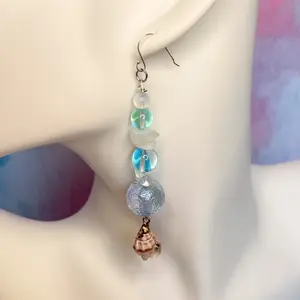 Oceanic - Beaded Dangle Earring