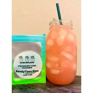 KIWI SPLASH Loaded Tea or Loaded Water  Sugar Free Gluten Free