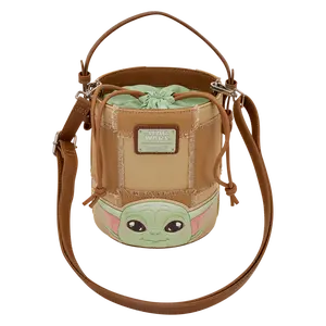 STAR WARS The Mandalorian Grogu & Anzellan Bucket Crossbody Bag