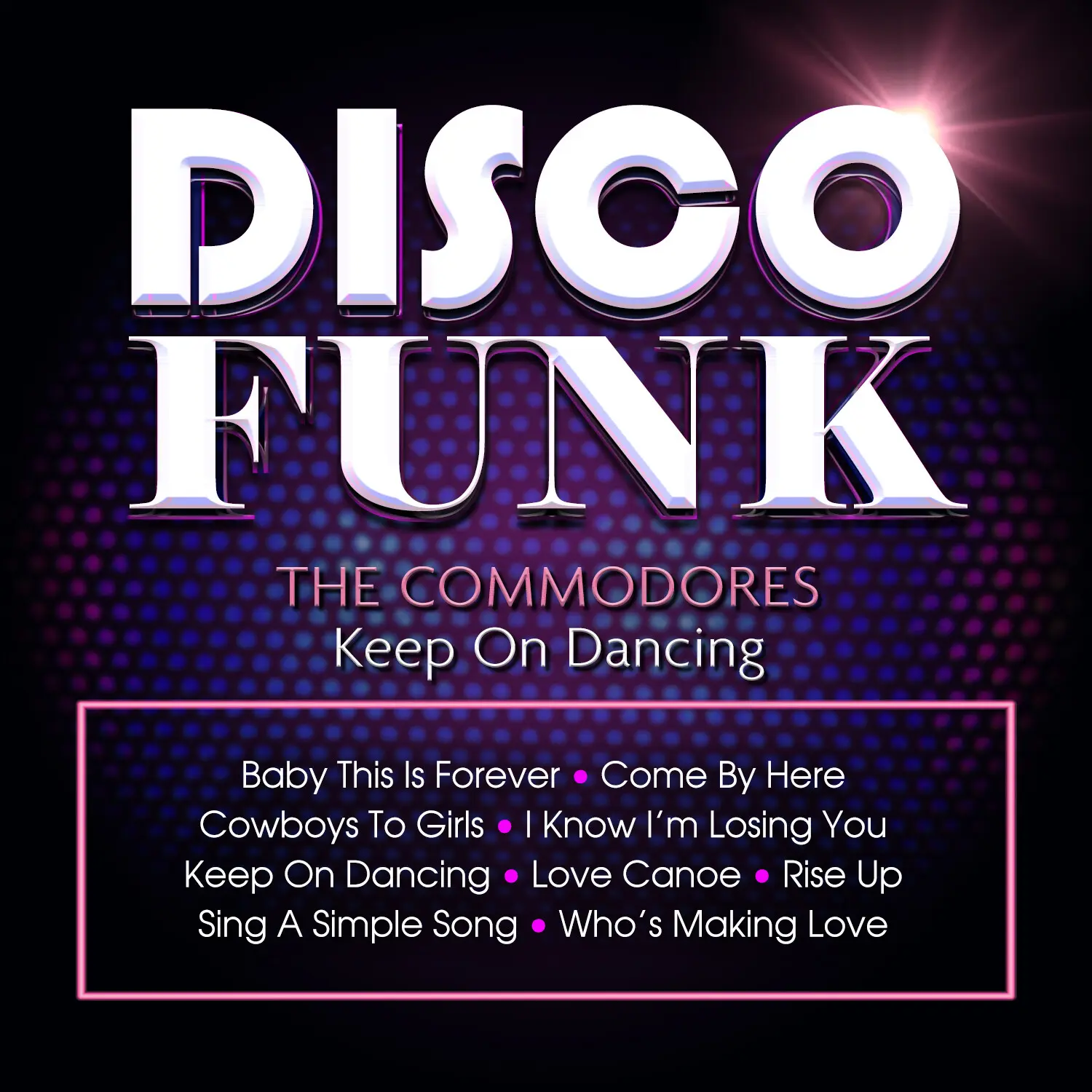 The Commodores - Keep On Dancing Funk/Soul Album, 2022 Release Compact Disc (CD)