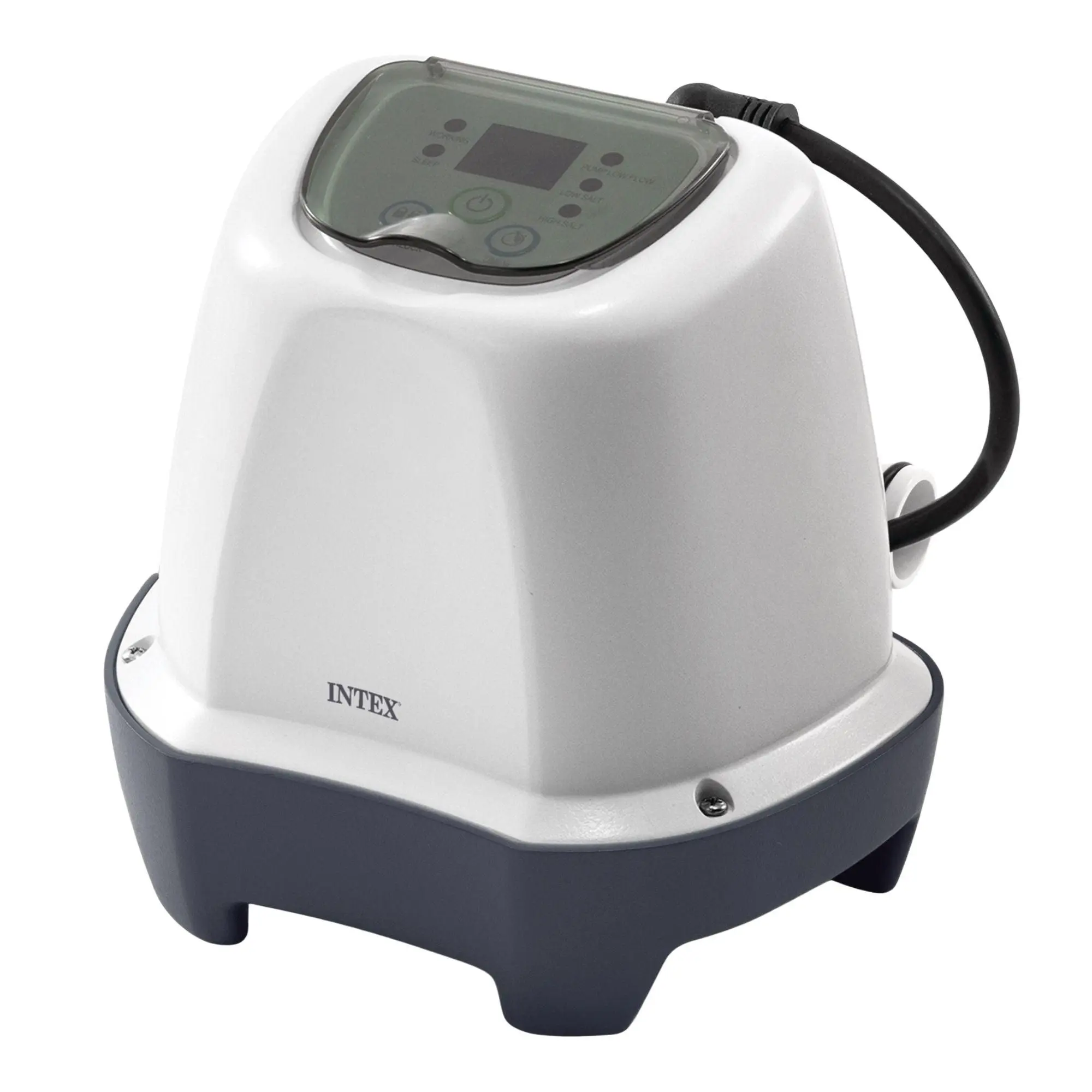 Intex 26661EG Krystal Clear Pool Small and Sleek Saltwater System, 110-120V