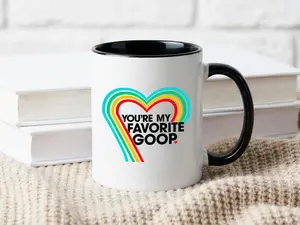 Arc Raiders Valentine Ceramic mug, Youre My Favorite Goop funny cup, Funny Gamer Love Mug