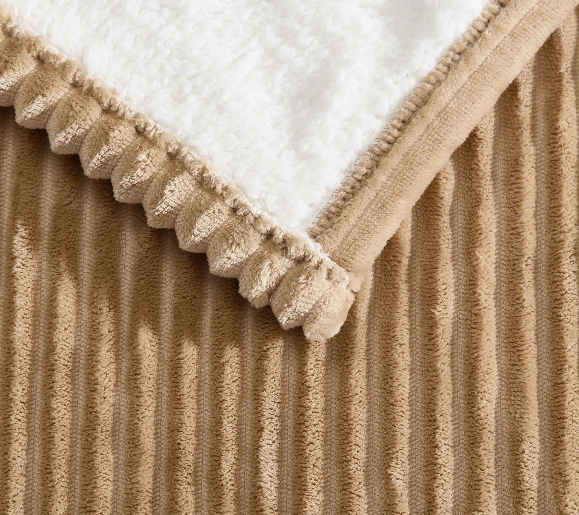 Eddie Bauer Mountain Valley Brown Plush Twin Heated Blanket Eddie Bauer Mountain Valley Brown Plush Twin Heated Blanket