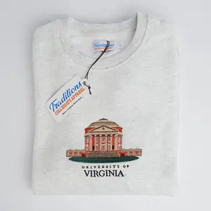 Virginia Crewnecks, Embroidered Sweatshirt
