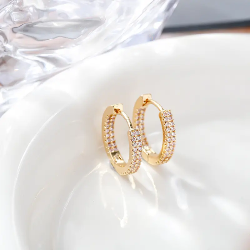 Gold 17x17mm (pair)
