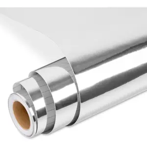 Permanent , Chrome   for Cricut - 12" x 10 FT- Metallic Adhesive  for Silhouette Cameo, Decor Sticker,  Machine, Home Decal