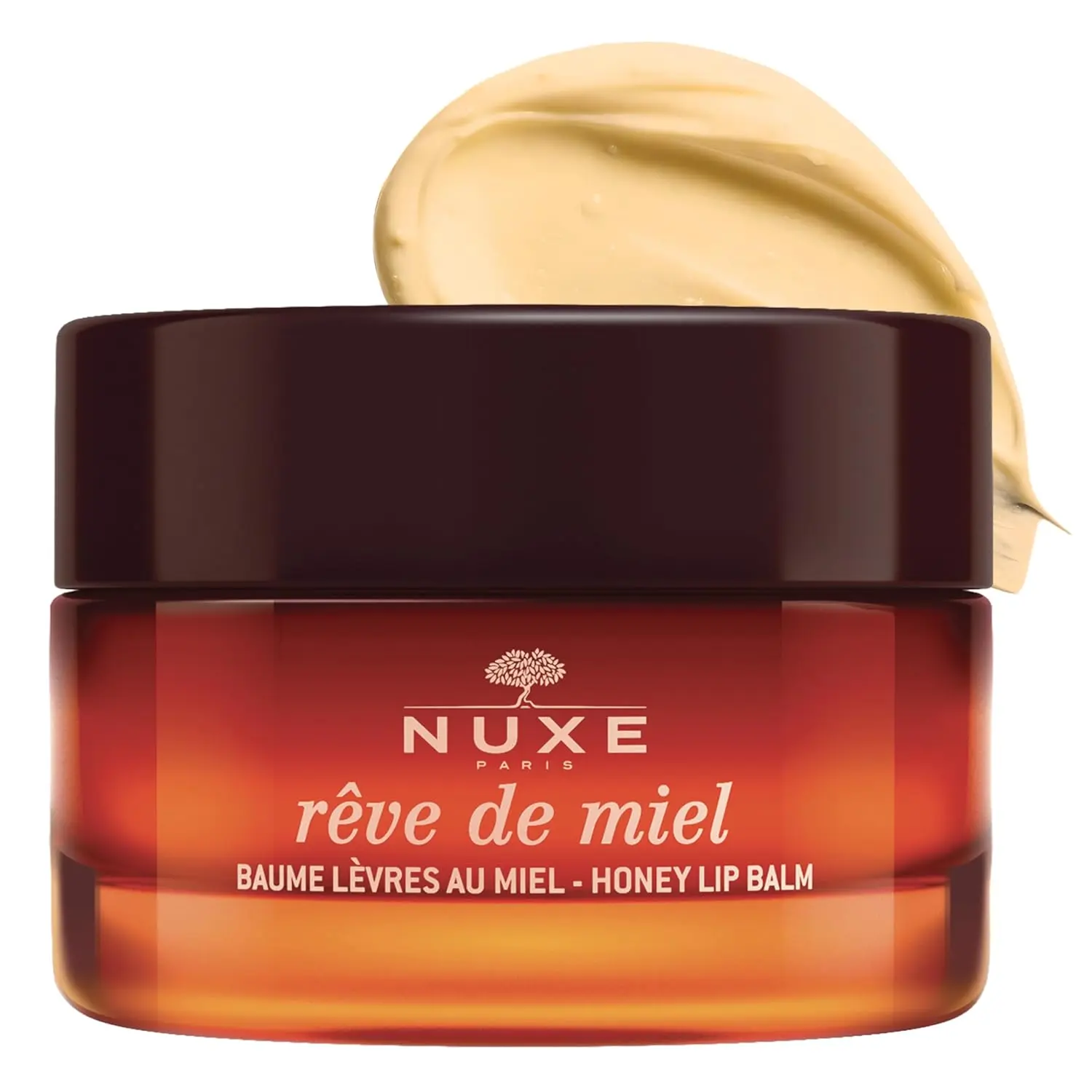 NUXE Ultra Nourishing Lip Balm with Honey - 100% Natural Organic Moisturizer for Cracked & Dry Lips With Shea Butter & Vitamin E, 0.52 oz