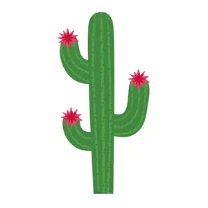 Advanced Graphics  71 x 36 in. Cactus Cardboard Cutout