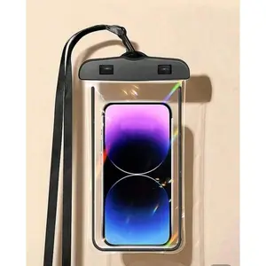 1 Waterproof Phone Bag, Suitable For Phone Models Under 8 Inches, Suitable For Beach Swimming