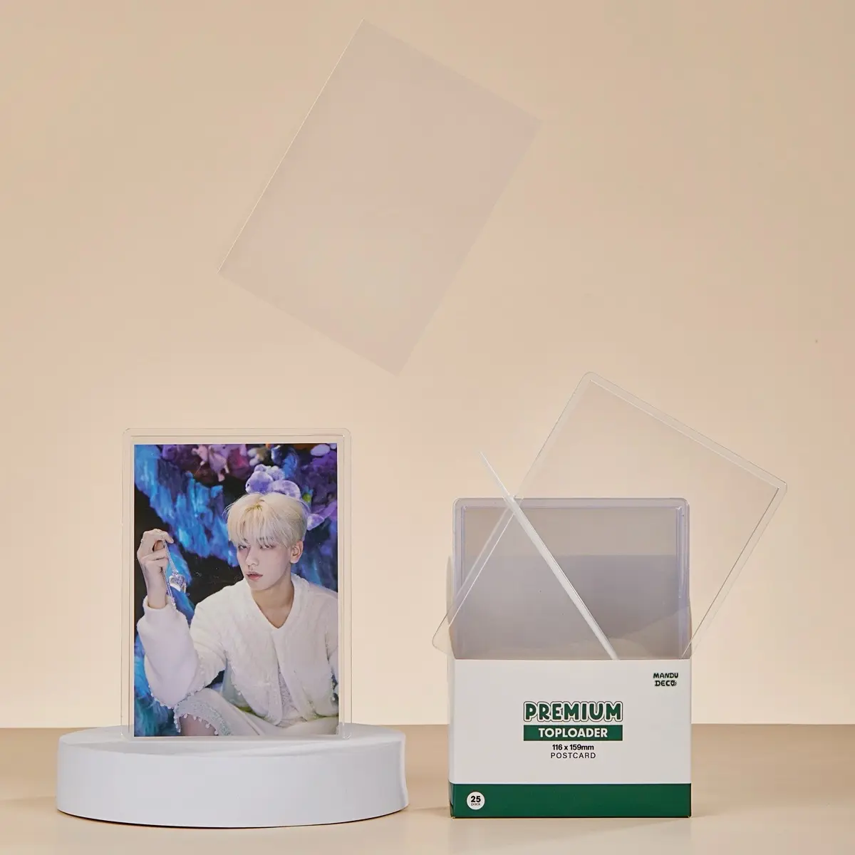 PREMIUM CLEAR 4" X 6" POSTCARD TOPLOADERS