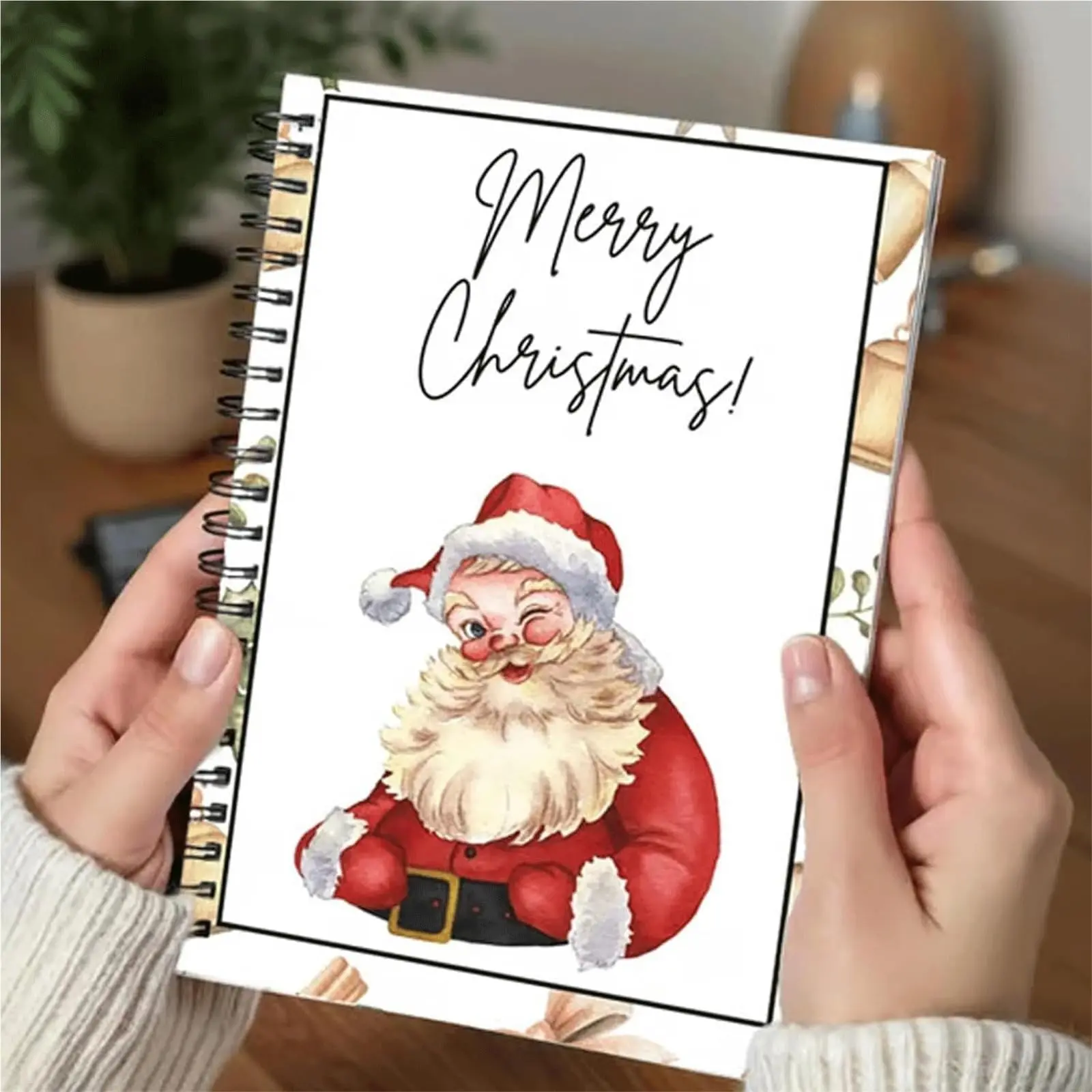 Christmas Gift Card Book - Surprises On Every Page, DIY Spiral-Bound Merry Christmas College Survival Gift Card Book Holder, Greeting Cards Holder for College Student Graduation Gifts