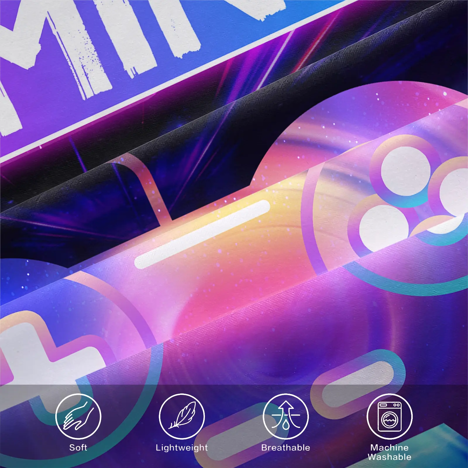 Cool Gaming Controller Pattern Sheet Set with Pillowcase, Soft Polyester Fiber Bedding, Zipper Closure, Breathable, All Seasons Use Cool Gaming Controller Pattern Sheet Set with Pillowcase, Soft Polyester Fiber Bedding, Zipper Closure, Breathable, All Seasons Use