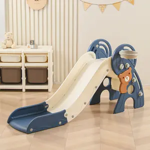 Slide Set Kids' Activity Playset with Slide,Multifunctional slide，Climber, and MoreVersatile Fun for Ages 1+，indoor entertainment,4 in 1