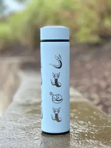 Dratini Coffee Tumbler Tea Infuser Waterbottle, Dragon Pokemon Dragonite Travel Mug Cup Drinkware, Anime Fan Birthday Anniversary Gift