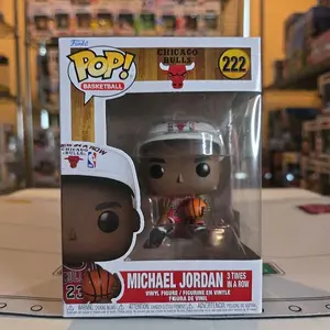 Funko Pop Hardwood Classics Michael Jordan 3 Times In A Row #222