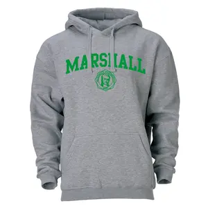 Marshall University Heritage Hooded Sweatshirt (Charcoal Grey)