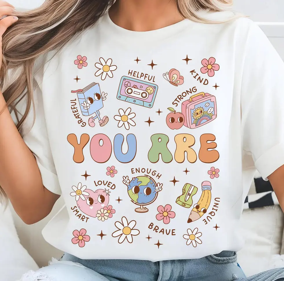 You Are Kind Shirt, Teacher Shirt, Back To School Shirt For Teacher, Teacher Appreciation Gifts, Teacher Gift, Kindergarten Teacher Shirt