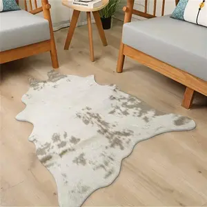 Cow Print Area Rug, 1 Count Non-slip Soft Floor Mat, Decorative Carpet for Home Living Room Bedroom, Room Decor, Home Decor, Animal Print Rug