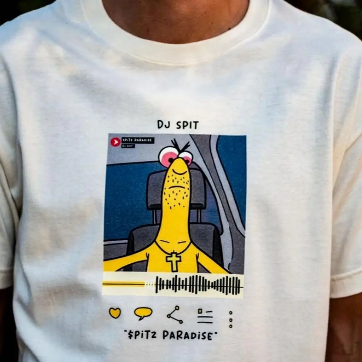 Smiling Friends Unisex Shirt Dj Spit, Smiling Friends Shirt, Smiling Friends Show Tee, Dj Spit Sticker Shirt, Adult Swim Merch