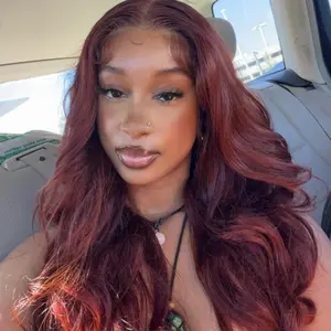 UNice Bare Knots 13x4/7x5 Glueless HD Lace Reddish Brown Body Wave Bleached Knots Wig