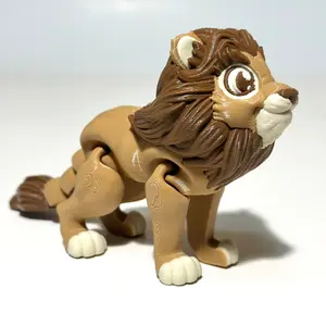 Kaleb The Brave Lion - 3D Printed Articulating Figure